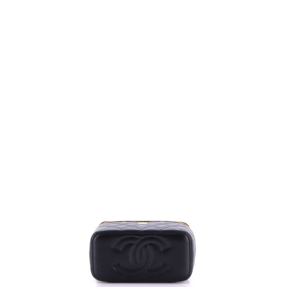 Chanel Small Coco de Toi Heart Vanity Case with Chain Quilted Lambskin - Picture 4 of 7